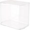 Pioneer Plastics JBC Clear Plastic Desktop Aquarium, 5.75" W x 3.75" D x 5" H
